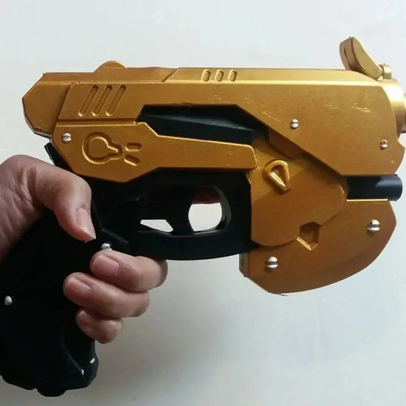 NEW Video Game Star Phazzer Warrior GOLD Pistol Foam COSPLAY - Picture 6 of 6